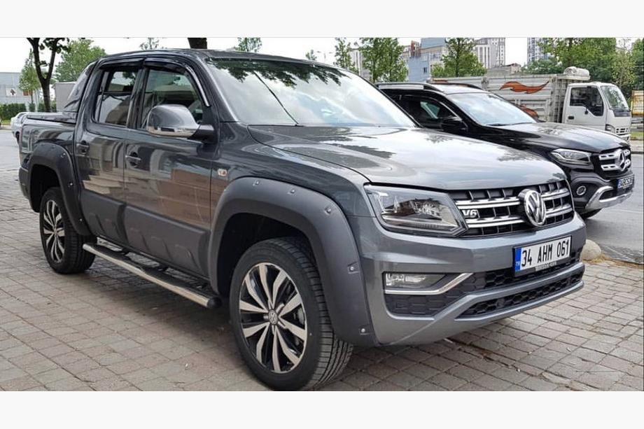 Volkswagen Amarok 2010–2022 Rozšírenia blatníkov (sklolaminát, na lakovanie) 23 cm Fotografia 3