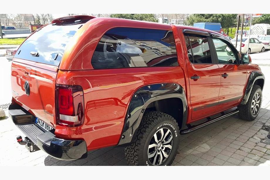 Volkswagen Amarok 2010–2022 Rozšírenia blatníkov (sklolaminát, na lakovanie) 23 cm Fotografia 4