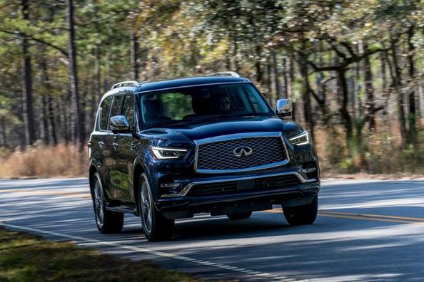 Recenzia prémiového SUV Infiniti QX80