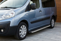 Peugeot Expert 2007–2016 Bočné nášľapy Fullmond (2 ks, hliník) fotografia 1