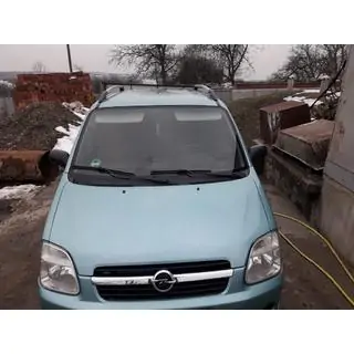 Chrómové strešné lyžiny Opel Agila 2000–2007 fotografia 4