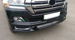 Toyota Land Cruiser 200 2007–2021 Kompletný bodykit 2016↗ (Modelista V2) Čierna farba fotografia 5