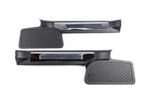 Toyota Land Cruiser 200 2007–2021 Plastové kryty prahov s osvetlením (čierne) fotografia 5