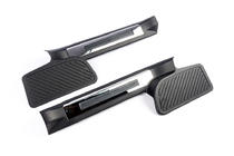 Toyota Land Cruiser 200 2007–2021 Plastové kryty prahov s osvetlením (čierne) fotografia 6