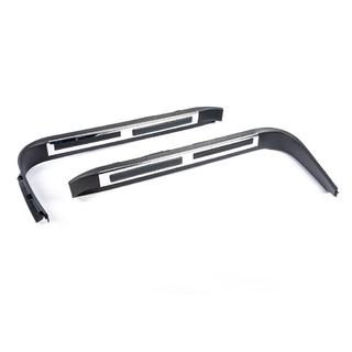 Plastové kryty prahov s osvetlením (čierne) Toyota Land Cruiser 200 2007–2021 fotografia 3
