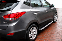 Hyundai IX-35 2010–2015 Bočné nášľapy Fullmond (2 ks, hliník) fotografia 1