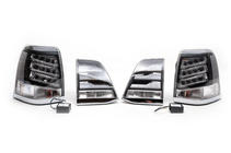 Toyota Land Cruiser 200 2007–2021 Zadné svetlá 2007-2015 (BlackEdition) fotografia 5