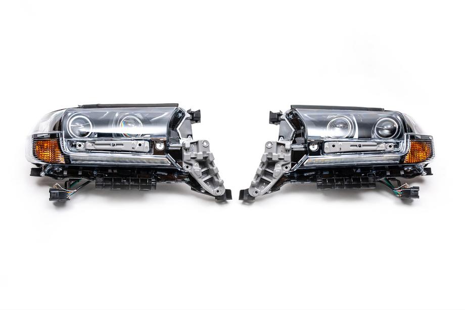 Toyota Land Cruiser 200 2007–2021 Predné svetlomety 2016+ (Executive) Kompletná sada (2 ks) Fotografia 11