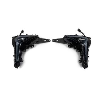 Hmlovky 2016+ (Superior Black, 2 ks) Lexus LX570/450d 2008–2022 fotografia 2