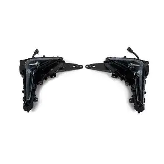 Hmlovky 2016+ (Superior Black, 2 ks) Lexus LX570/450d 2008–2022 fotografia 2