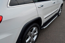 Kia Sportage 2010–2015 Bočné nášľapy Fullmond (2 ks, hliník) fotografia 1