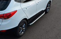 Kia Sportage 2010–2015 Bočné nášľapy Fullmond (2 ks, hliník) fotografia 3