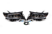 Toyota Land Cruiser Prado 150 2009–2023 Predné svetlomety Lexus-design 4-LED V1 (2017+, 2 ks) fotografia 5