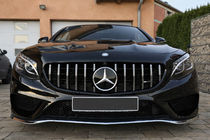 Mercedes S-class C217 Coupé 2014–2020 Predná maska chladiča BRB (pre COUPE) fotografia 1