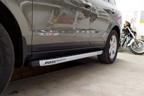 Hyundai Santa Fe 2 2006–2012 Bočné nášľapy Fullmond (2 ks, hliník) fotografia 10