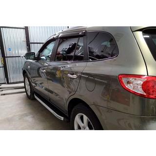 Bočné nášľapy Fullmond (2 ks, hliník) Hyundai Santa Fe 2 2006–2012 fotografia 2
