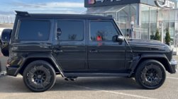 Mercedes G class W463 1990–2018 Čierne dverové lišty – kompletná sada (dizajn 2019) fotografia 2