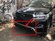 Toyota Land Cruiser 200 2007–2021 Predný lip spoiler nárazníka 2016↗ (ME-style, pod spodný lem) fotografia 4