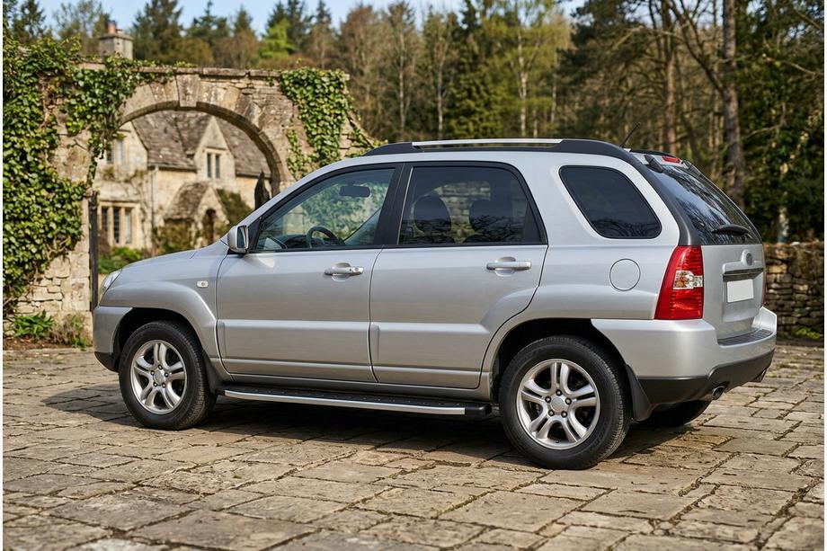 Kia Sportage 2004–2010 Bočné nášľapy Fullmond (2 ks, hliník) Image