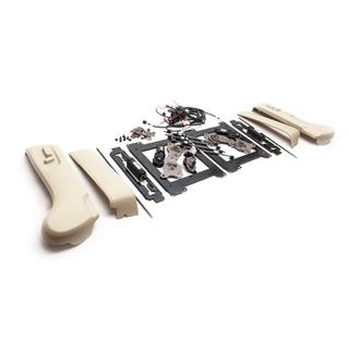 Sada mechanizmov elektrických sedadiel (2 ks) Toyota Land Cruiser Prado 150 2009–2023 fotografia 3
