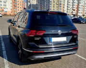 Volkswagen Tiguan 2016–2023 Nerezová lišta na zadný nárazník (Carmos) fotografia 2