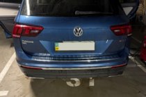 Volkswagen Tiguan 2016–2023 Nerezová lišta na zadný nárazník (Carmos) fotografia 9