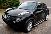 Nissan Juke 2010–2019 Bočné nášľapy Fullmond (2 ks, hliník) fotografia 1