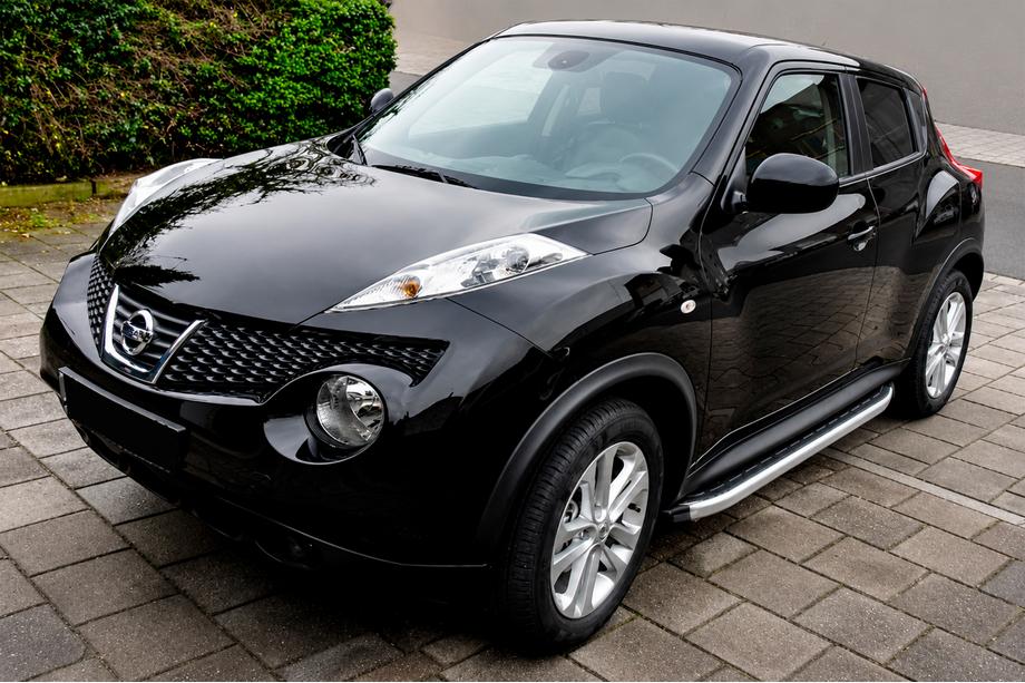 Nissan Juke 2010–2019 Bočné nášľapy Fullmond (2 ks, hliník) Image