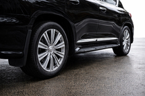 Lexus LX570/450d 2008–2022 Dverové lišty (dizajn 2016+) fotografia 4