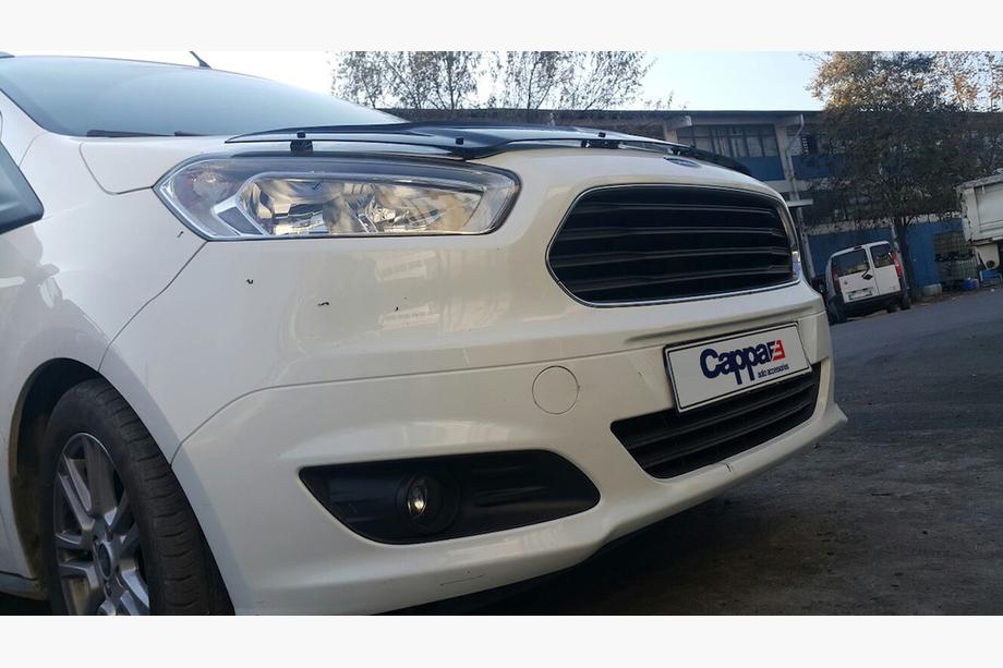 Ford Courier 2014–2023 Deflektor kapoty EuroCap Fotografia 8