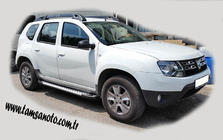 Renault Duster 2008–2017 Bočné nášľapy Allmond Grey (2 ks, hliník) fotografia 5