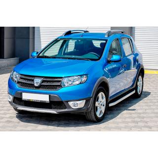 Bočné nášľapy Fullmond (2 ks, hliník) Dacia Sandero 2013–2020 fotografia 1