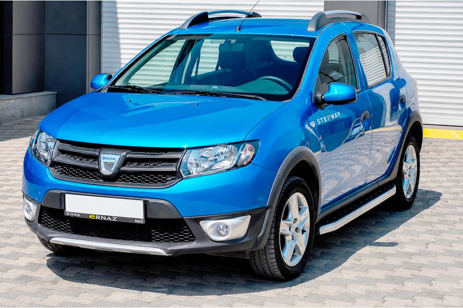 Dacia Sandero 2013–2020 Bočné nášľapy Fullmond (2 ks, hliník) Image