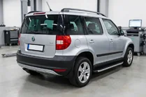 Skoda Yeti 2009–2017 Bočné prahy Fullmond (2 ks, hliník) fotografia 1