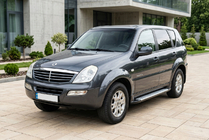 SsangYong Rexton I 2001–2017 Bočné nášľapy Allmond Grey (2 ks, hliník) fotografia 1