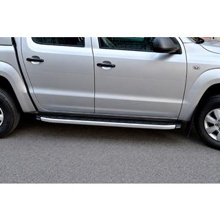 Bočné nášľapy Fullmond Grey (2 ks, hliník) Volkswagen Amarok 2010–2022 fotografia 1