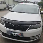 Skoda Rapid 2012–2019 Deflektor kapoty (EuroCap) fotografia 3