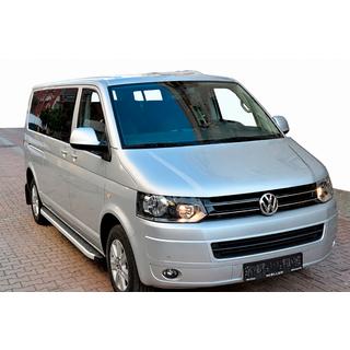 Bočné nášľapy Fullmond (2 ks, hliník) Volkswagen T5 2010–2015 fotografia 1
