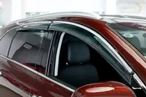 Audi Q7 2015–2026 Okenné deflektory s chrómovou lištou (4 ks, HIC) fotografia 4