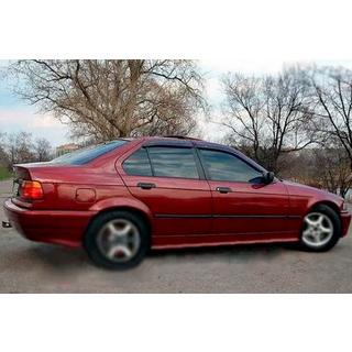 Deflektory okien SD (4 ks, HIC) BMW rad 3 E36 1990–2000 fotografia 1