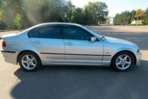 BMW 3 E46 1998–2006 Deflektory okien SD (4 ks, HIC) fotografia 2
