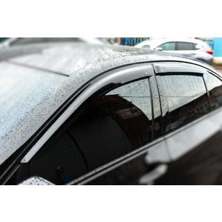 Deflektory okien SD (4 ks, HIC) BMW 5. rad F10/F11 2010–2016 fotografia 4