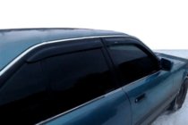 BMW 5 séria E34 1988–1995 Deflektory okien (4 ks, HIC) fotografia 4
