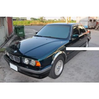 Deflektory okien (4 ks, HIC) BMW 5 séria E34 1988–1995 fotografia 1