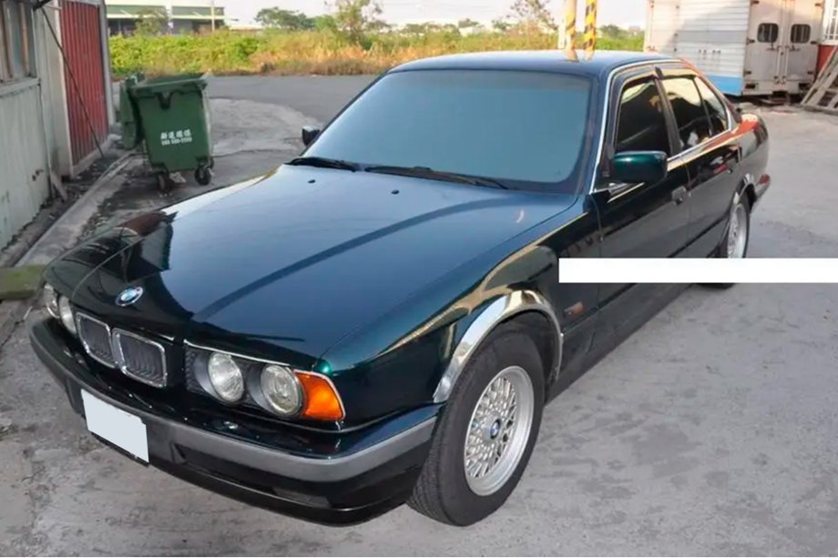 BMW 5 séria E34 1988–1995 Deflektory okien (4 ks, HIC) Image