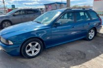 BMW 5. séria E39 1996–2003 Okenné deflektory SW (4 ks, HIC) fotografia 3