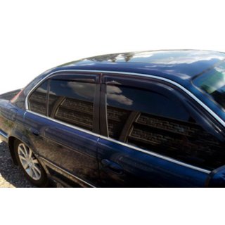 Deflektory okien (4 ks, HIC) BMW 7 Series E38 1994–2001 fotografia 4