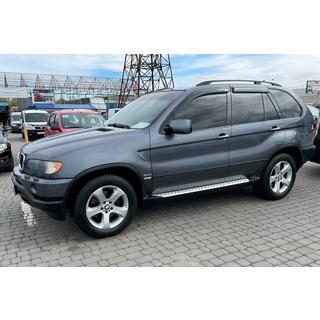 Deflektory okien (4 ks, HIC) BMW X5 E53 1999–2006 fotografia 1