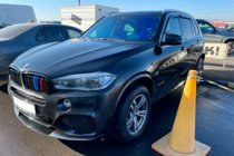 BMW X5 F15 2013–2018 Okenné deflektory s chrómovou lištou (4 ks, HIC) fotografia 7