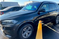 BMW X5 F15 2013–2018 Okenné deflektory s chrómovou lištou (4 ks, HIC) fotografia 6